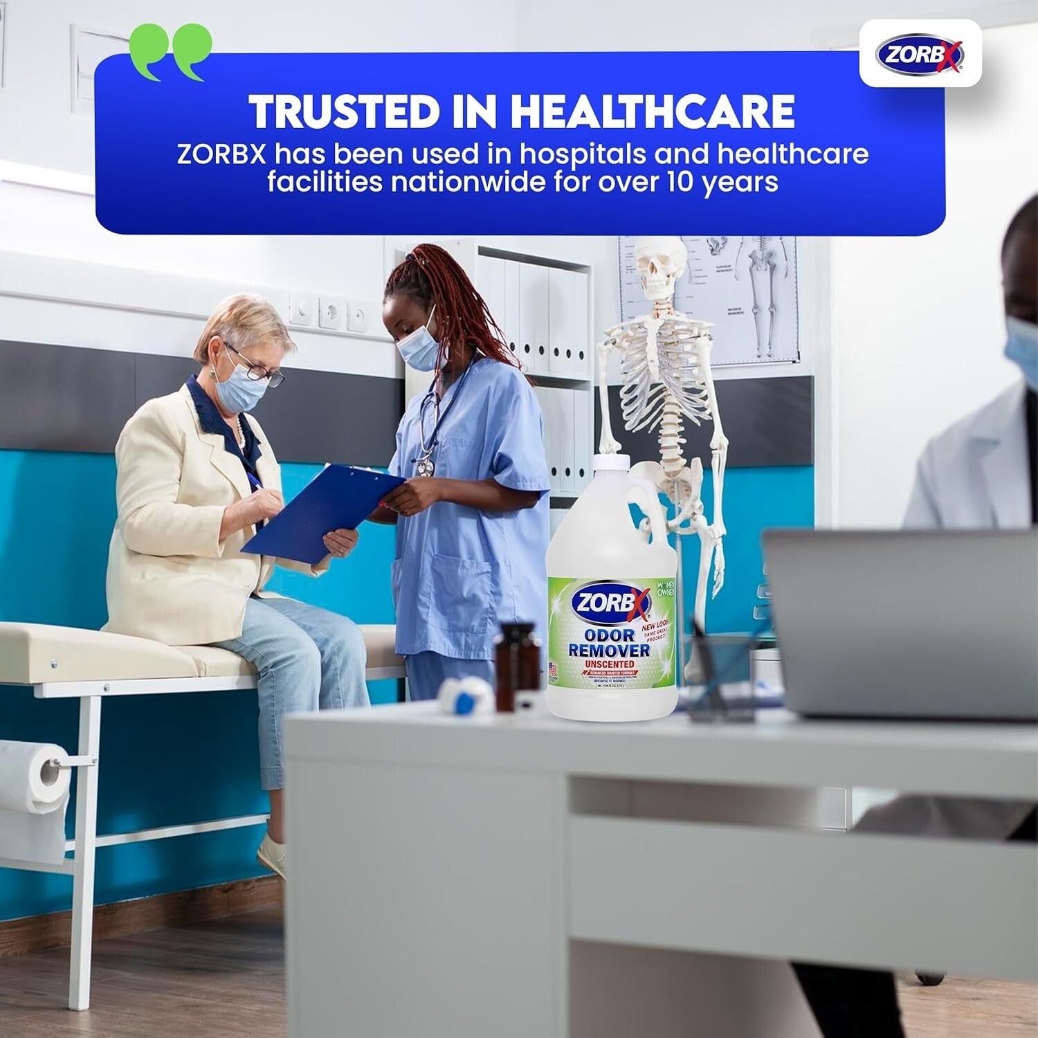 Unscented 128 Oz Advanced Odor Destroyer - Non-Toxic, Biodegradable Formula