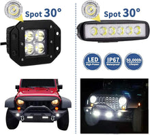 Load image into Gallery viewer, Stylish Jeep Wrangler JK Compatible Bumper with Built-In LED Lights &amp; D-Rings
