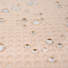 Load image into Gallery viewer, Stylish 71x74 Dotted Waffle Weave Shower Curtain with Snap-in Liner, Indoor Use