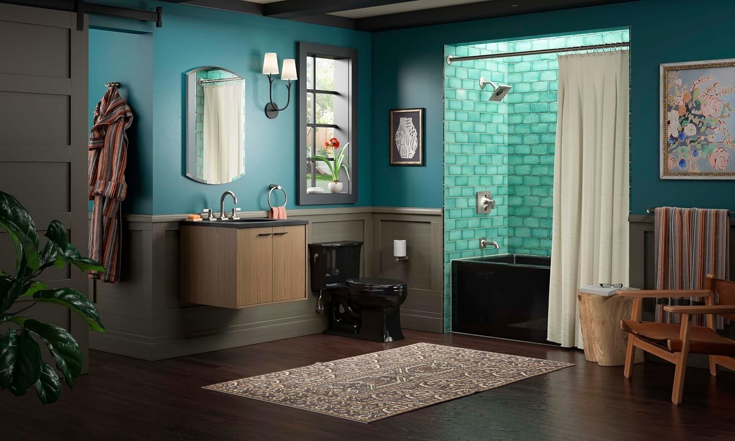 20" W x 31" H Recessed or Surface Mount Medicine Cabinet with Adjustable Shelves