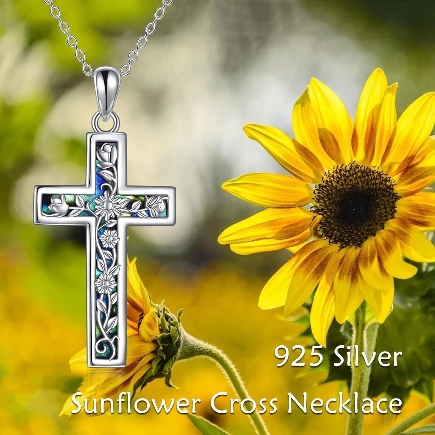 Elegant 18" Celtic Knot Cross Necklace - Sterling Silver for Meaningful Gifting