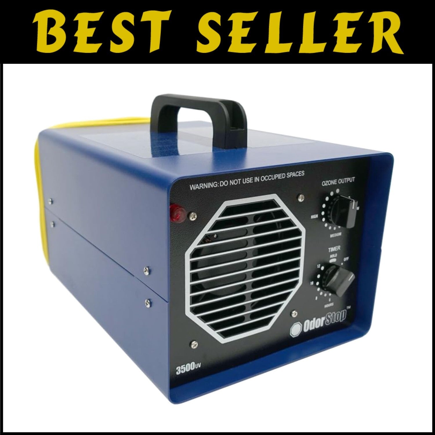 Ozone Ionizer for 3500 sq ft - Eliminates Smoke and Pet Odors Effectively
