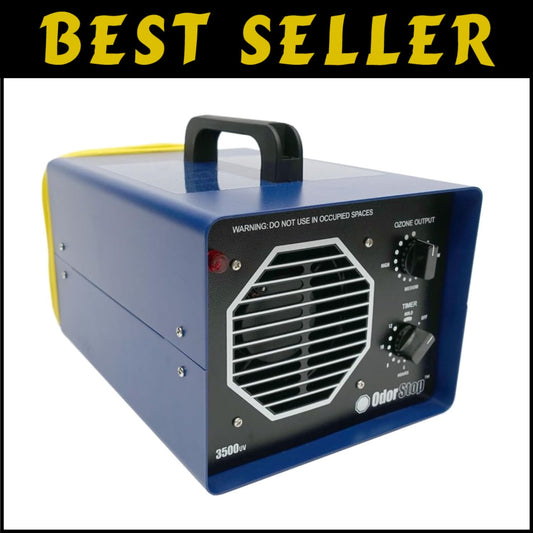 Ozone Ionizer for 3500 sq ft - Eliminates Smoke and Pet Odors Effectively