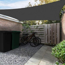 Load image into Gallery viewer, Lightweight UV-Blocking 16' x 20' Graphite Shade Sail for Stylish Outdoor Living