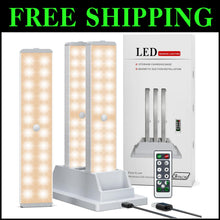 Load image into Gallery viewer, Wireless LED Closet Lights with Remote &amp; Dimming - Perfect for Home Safety