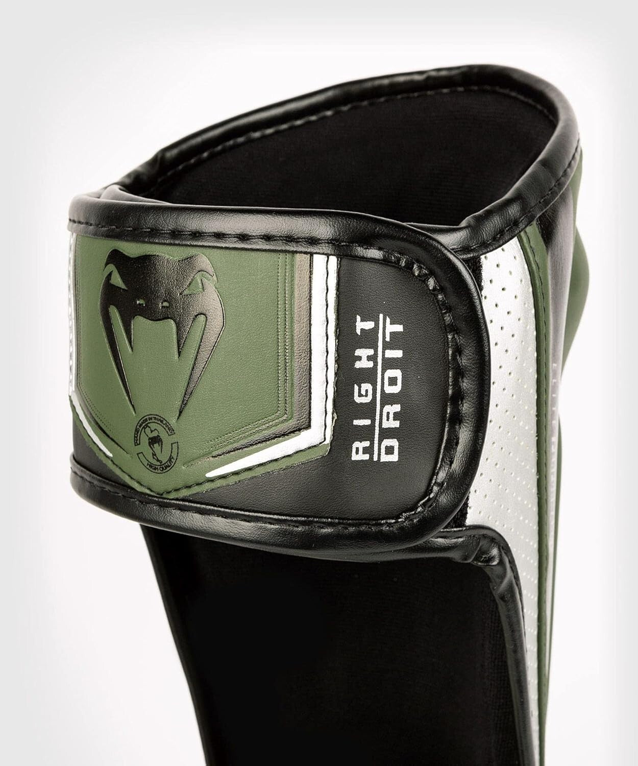 Elite Evo Muay Thai Shin Guards - Premium Leather with Superior Shock Absorption