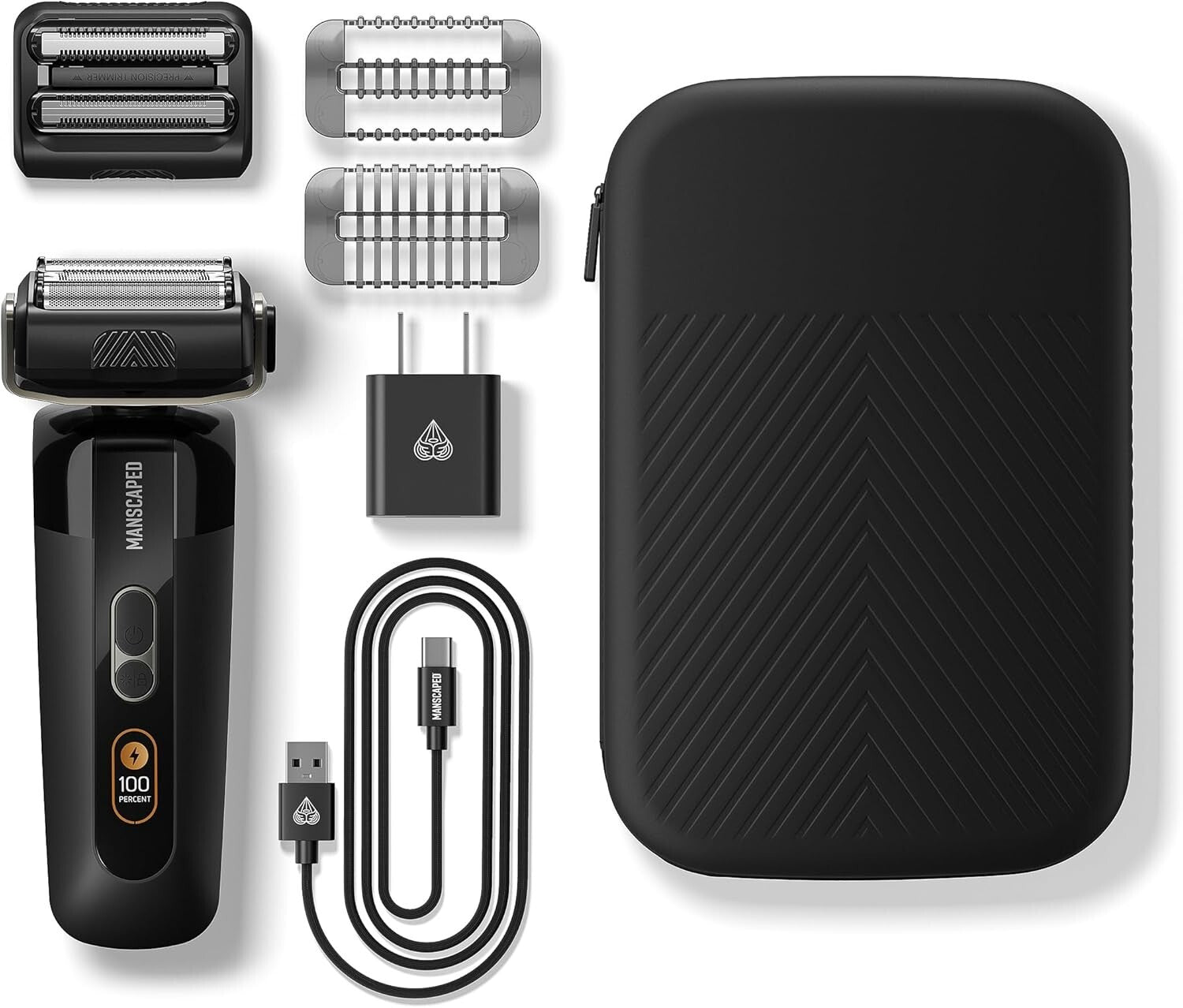 The Chairman PRO Men’s Electric Foil Shaver: SkinSafe, Travel Ready & Versatile