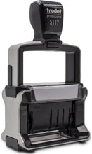 Load image into Gallery viewer, Professional Self-Inking 12-Message Date Stamp for Efficient Document Management