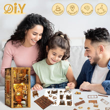Load image into Gallery viewer, Creative Miniature House Build - Book Nook Bookshelf Decor for A Relaxing Space