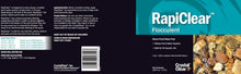 Load image into Gallery viewer, Natural RapiClear Liquid Flocculent - Treats 64,000 Gallons Safely for Fish