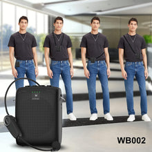 Load image into Gallery viewer, Rechargeable 15W Portable Voice Amplifier &amp; Headset for Indoor Use - Black