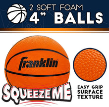 Load image into Gallery viewer, Pro-Style Mini Basketball Hoop for Door: Quick Ball Return &amp; Foam Balls Included