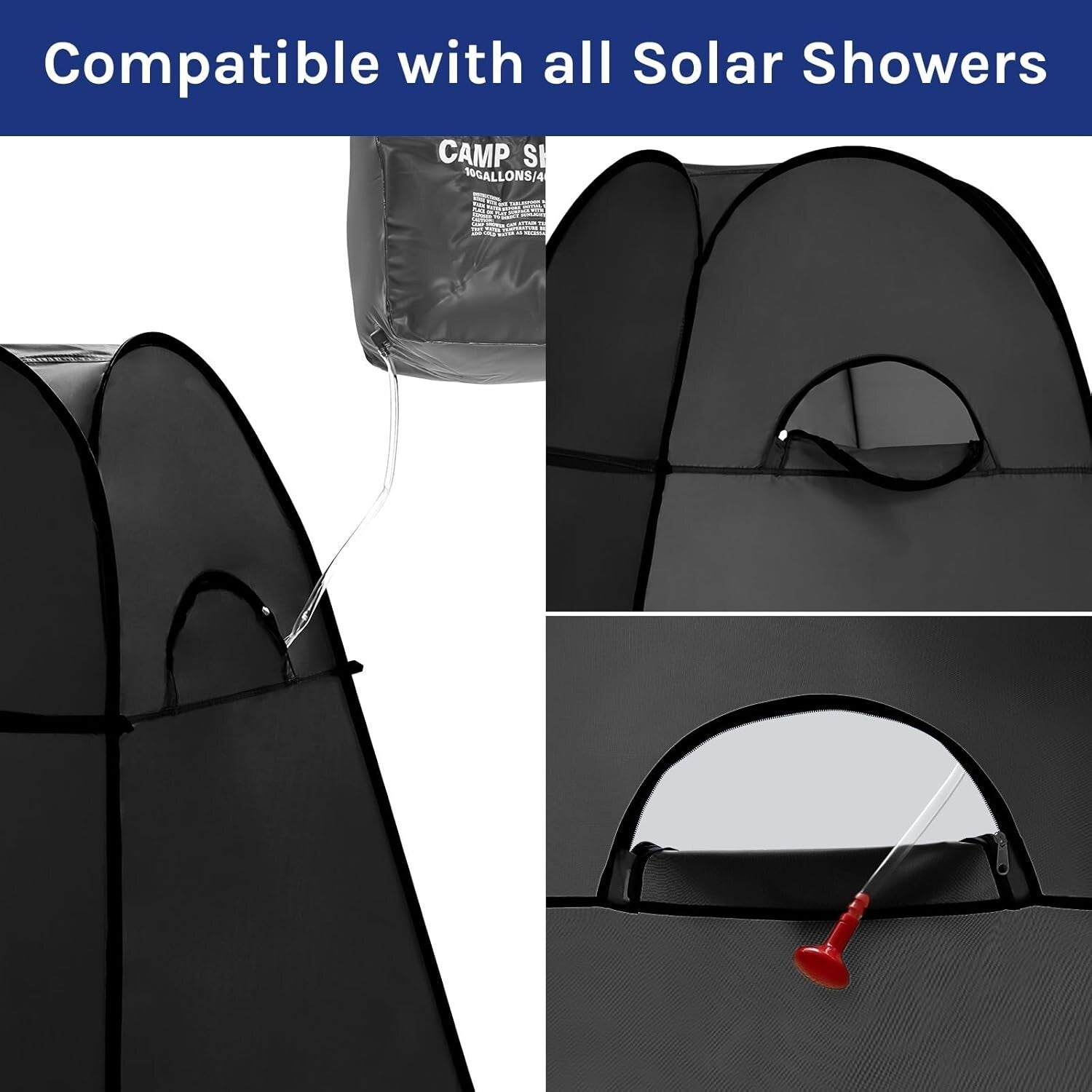 Spacious Pop-Up Changing Tent: Water-Repellent Privacy Shelter for Outdoors