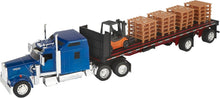 Load image into Gallery viewer, Heavy-Duty 1:32 Scale Die-Cast Truck &amp; Forklift Combo - Ideal Collector's Item