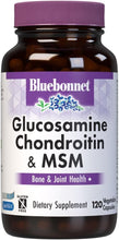 Load image into Gallery viewer, Bone &amp; Joint Health Supplement: Glucosamine Chondroitin with MSM, 120 Vegan Caps