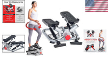 Load image into Gallery viewer, Portable Twist Stepper with Resistance Bands - Quiet Fitness Equipment for All