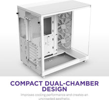 Load image into Gallery viewer, Premium Mid-Tower Case with 3 x 120mm Fans - Enhanced Airflow &amp; Cable Management