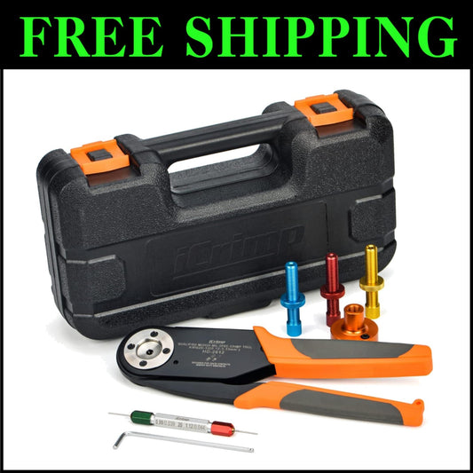 Precision Deutsch Crimping Tool for 12, 16, 20 AWG Contacts – Ergonomic Design