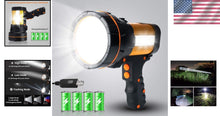 Load image into Gallery viewer, Lightweight 6000 Lumen Rechargeable Handheld Searchlight with Multi Modes