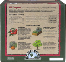 Load image into Gallery viewer, Organic All Purpose Fertilizer 4-6-2 Mix for Tomato &amp; Vegetable Plants - 15 lb