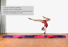 Load image into Gallery viewer, Compact 9FT Folding Foam Balance Beam with Carry Bag - Safe Training for Kids