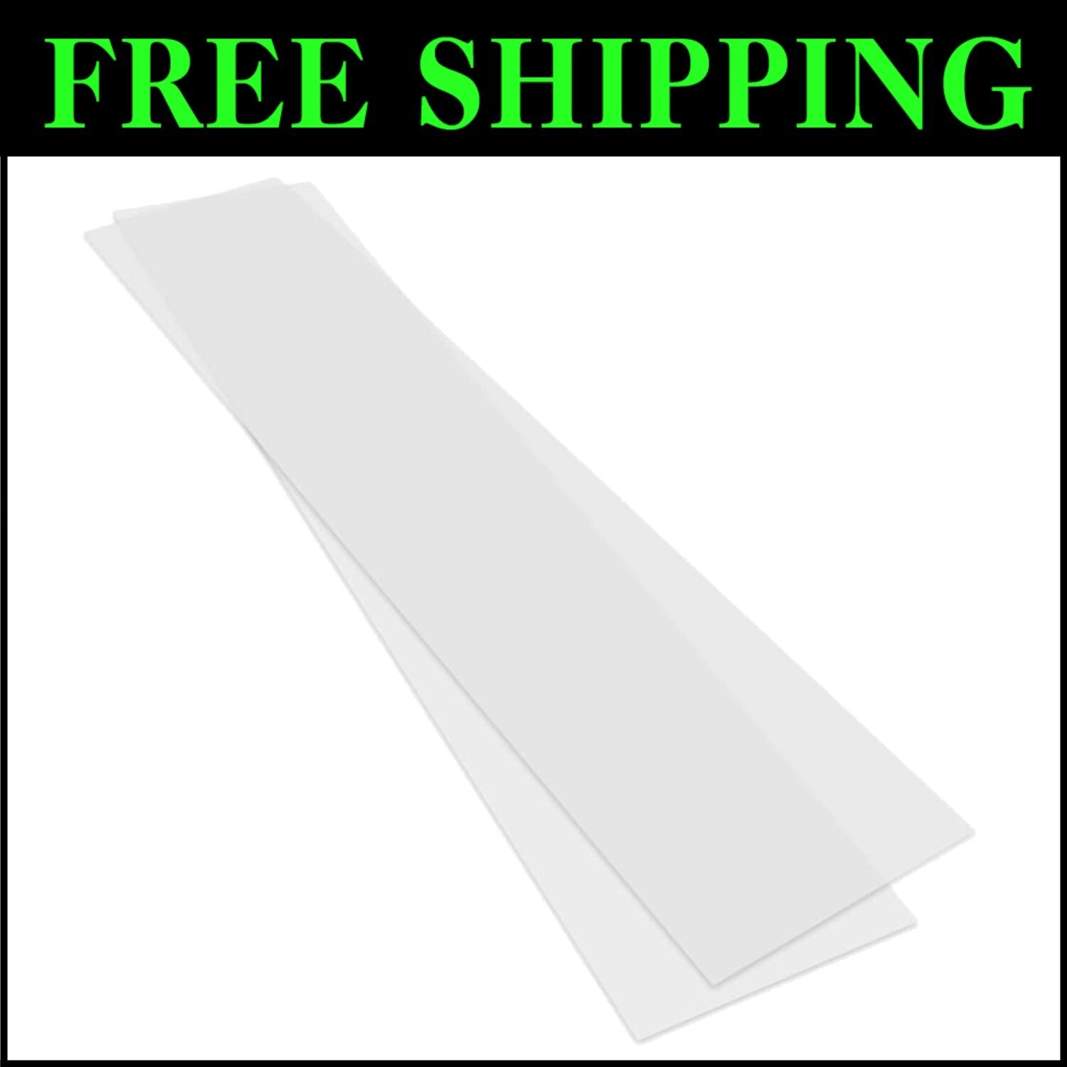 Clear Non-Adhesive Shelf Liner for Easy Organization – 16" Wide, 6' Long