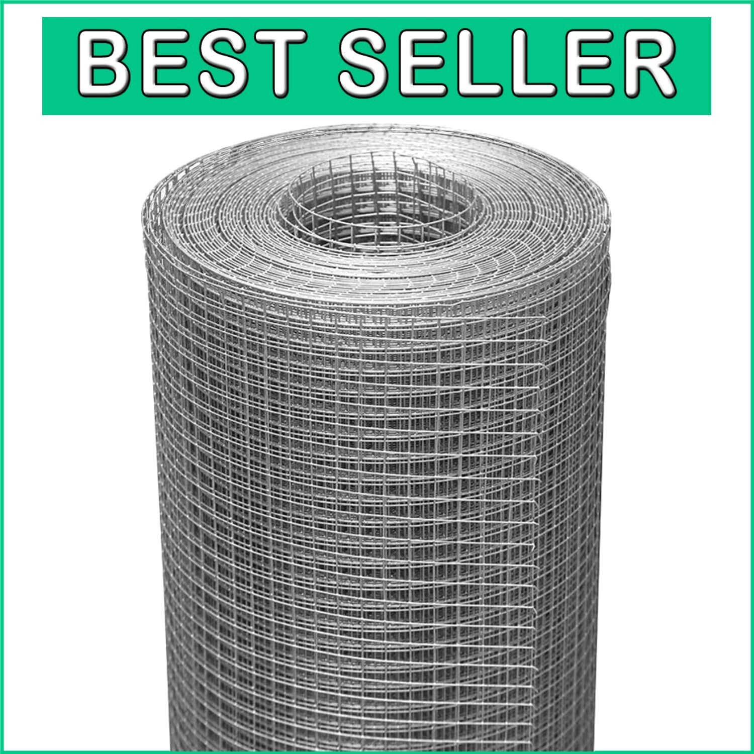 Eco-Friendly 36''x50'' Durable Wire Fencing - 1/2 Inch Mesh for Gardens & Coops