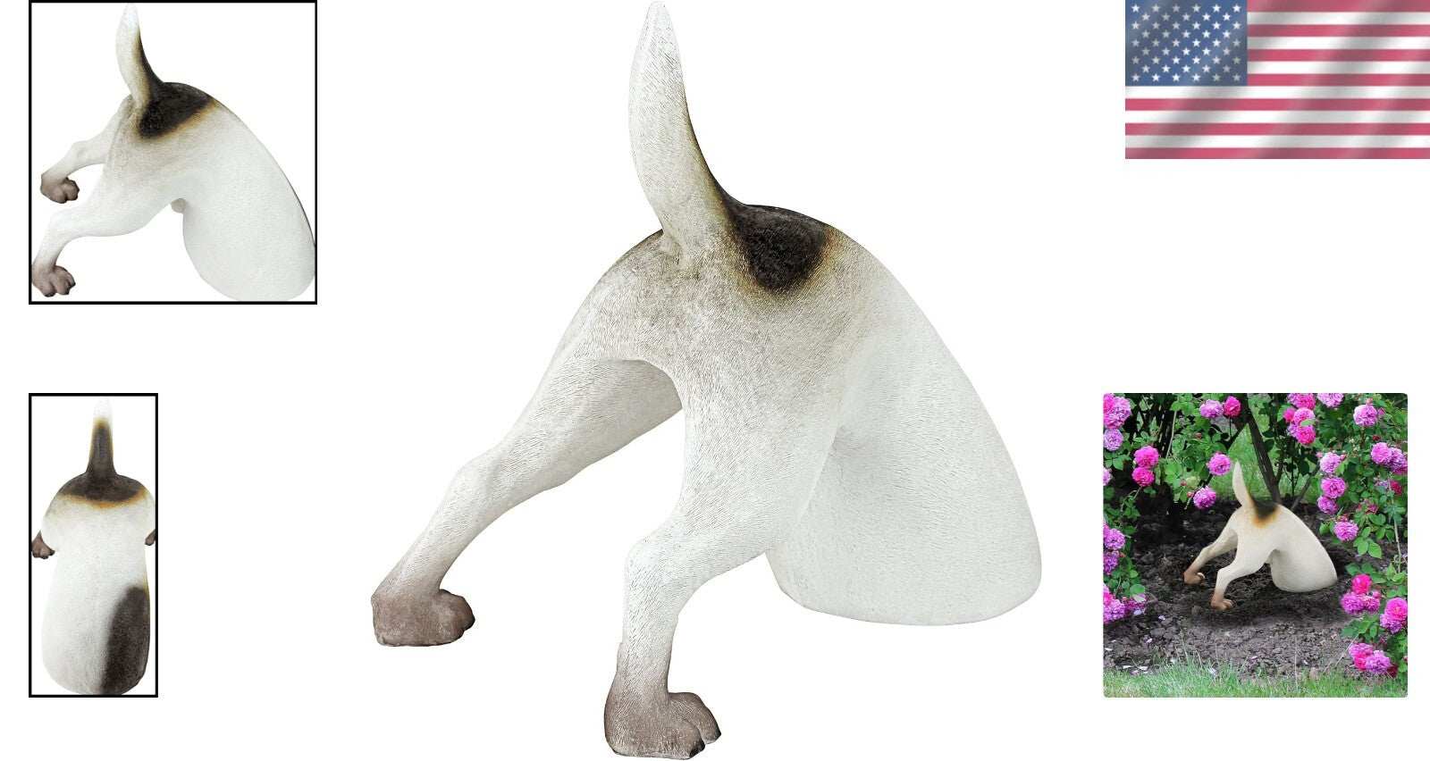 Terrence the Terrier Whimsical Dog Statue - Perfect Garden Decor Accent
