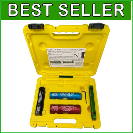 Versatile 4-Piece Hinge Adjustment Kit - Ideal for Commercial & Residential Use