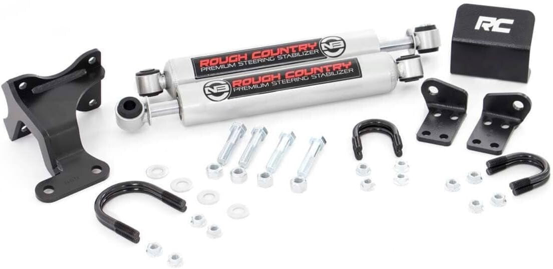 Boost Handling with N3 Dual Steering Stabilizer for 07-18 Jeep Wrangler JK