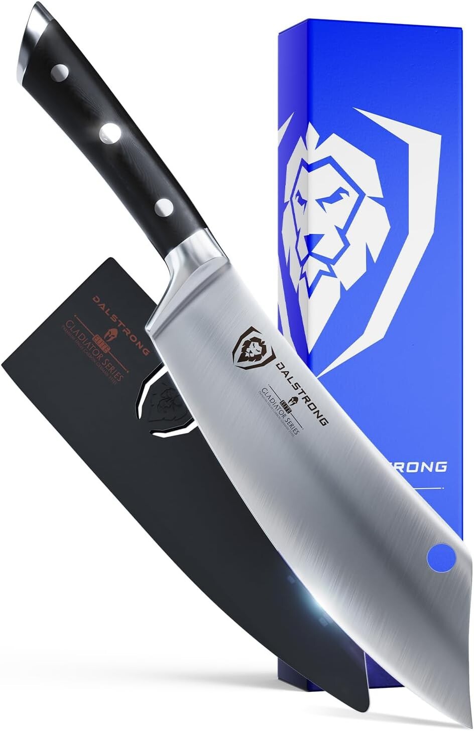 Versatile 8-Inch Kitchen Knife - Gladiator Series Cleaver with Ergonomic Handle