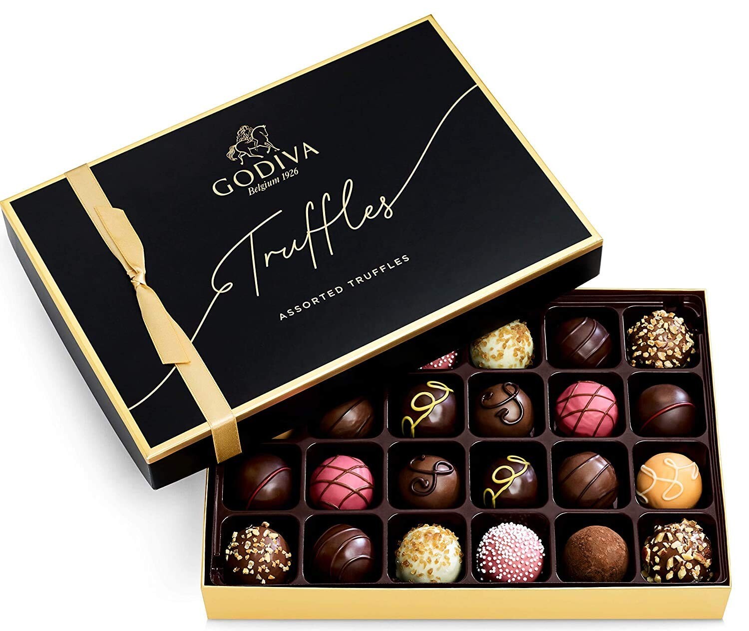 Gourmet Assorted Chocolate Truffle Gift Box - 24pc Elegance for Any Occasion