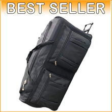 Load image into Gallery viewer, Durable 42" Duffle Bag with Inline Wheels - Ideal for Travelers and Athletes