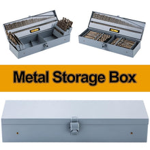 Load image into Gallery viewer, Versatile M35 Cobalt Drill Bit Set - 115 Pieces with Round Shank &amp; Ergonomic Box