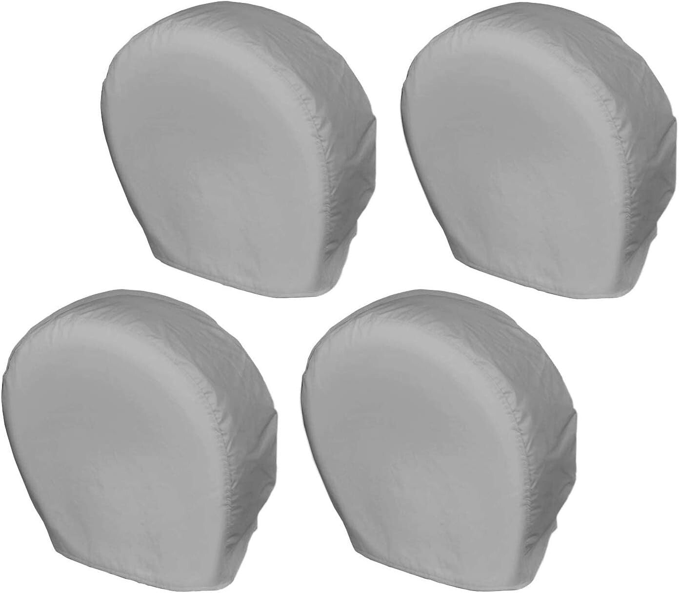 All-Season Tire Covers 4 Pack for RVs, Trucks & SUVs - Snug Fit Up to 34.75 inch