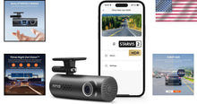 Load image into Gallery viewer, High-Definition Dash Camera with Enhanced Night Vision &amp; 130° Wide Angle Lens
