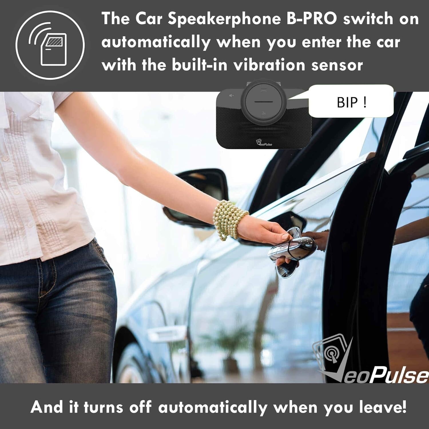 High-Fidelity Bluetooth Speakerphone for Cars - Safety and Convenience Combined