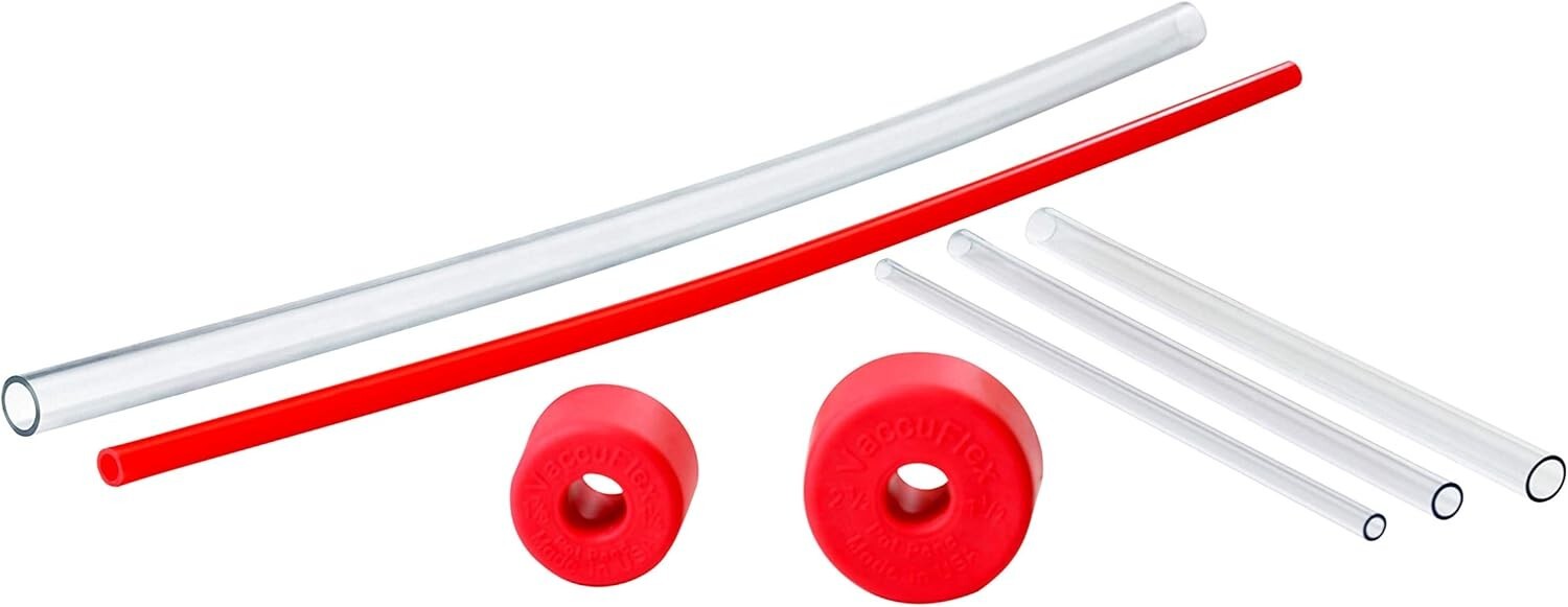 Customizable Vacuum Attachment Kit with Rigid and Flexible Tubes for Efficiency