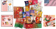 Load image into Gallery viewer, Exotic Snack Box Gift - Celebrate with 21 Full-Size Snacks from Around the World