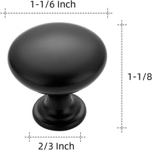 Load image into Gallery viewer, Versatile 30 Pack Matte Black Knobs - Easy Install Drawer Handles for Any Room