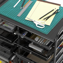 Load image into Gallery viewer, Versatile 12 Drawer Utility Cart with Locking Wheels - Perfect for Crafting