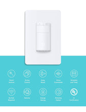 Load image into Gallery viewer, Smart Motion Sensor Dimmer Light Switch for Hands-Free Home Automation - 2-Pack