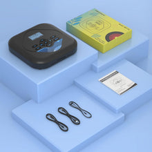 Load image into Gallery viewer, Compact Bluetooth CD Player with LCD Display &amp; Stereo Speakers for Music Sharing