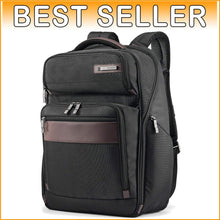 Load image into Gallery viewer, Professional Kombi Backpack: 15.6” Laptop Compartment &amp; Multi-Pocket Organizer
