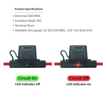 Load image into Gallery viewer, High-Quality Waterproof Maxi LED Fuse Holder 2 Pack - Ideal for Vehicles &amp; Boats