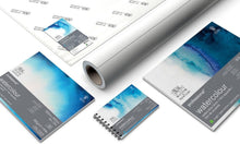 Load image into Gallery viewer, Gummed Watercolor Paper Block, 12"x16", 20 Sheets for Hassle-Free Painting