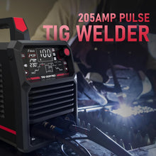 Load image into Gallery viewer, Professional TIG Welding Machine - 205 Amp, LED Display &amp; Multi-Functionality