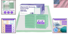 Load image into Gallery viewer, Premium Extra Large 36" x 36" Incontinence Pads - Soft, Tear-Resistant Underpads