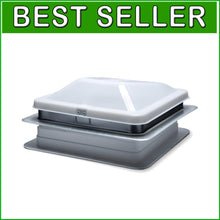 Load image into Gallery viewer, Smooth Finish 14 Inch Wall-Mount Universal Vent - Perfect for Outdoor Use