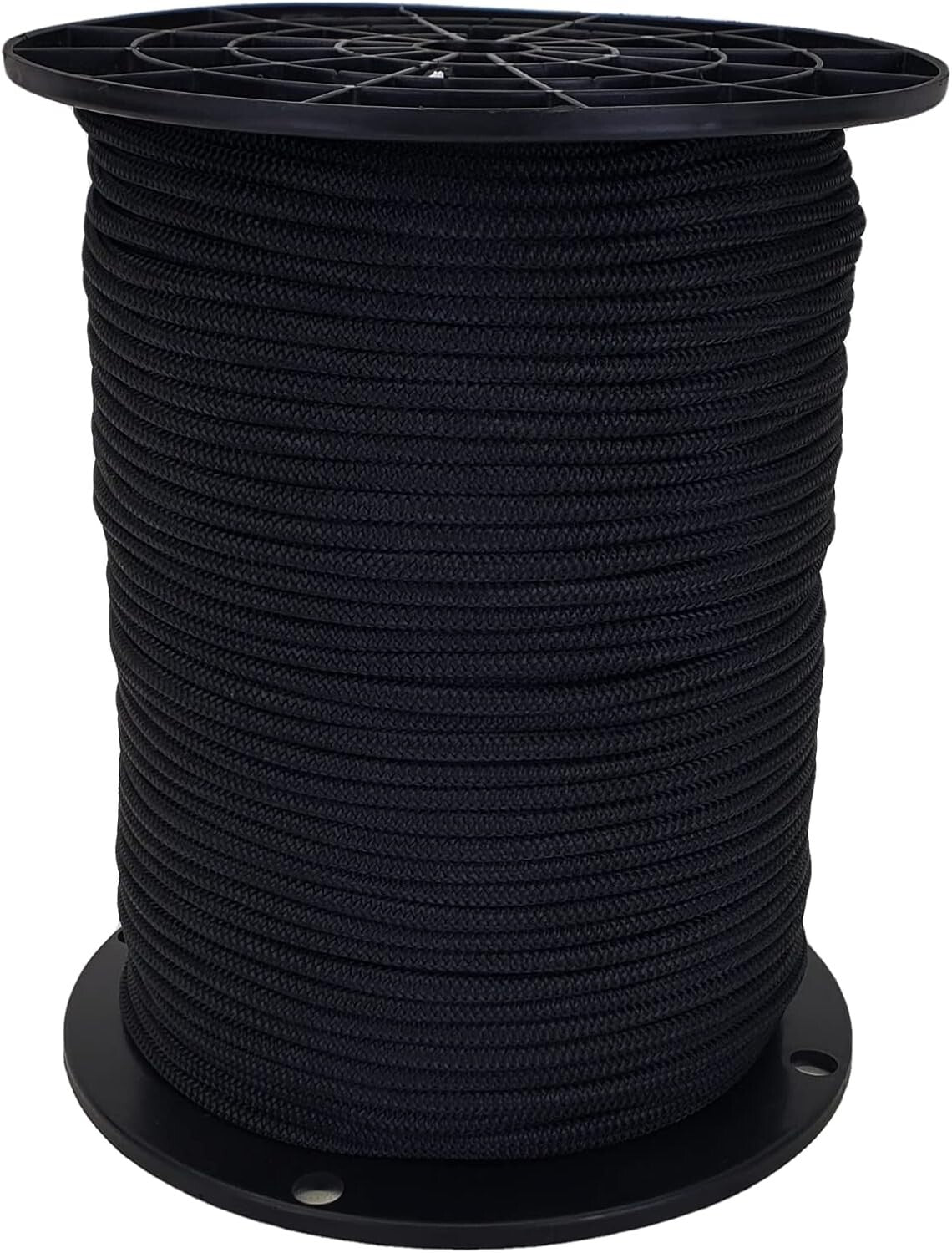 Multipurpose Marine Grade Bungee Cord - 500ft Black Shock Cord for Various Uses
